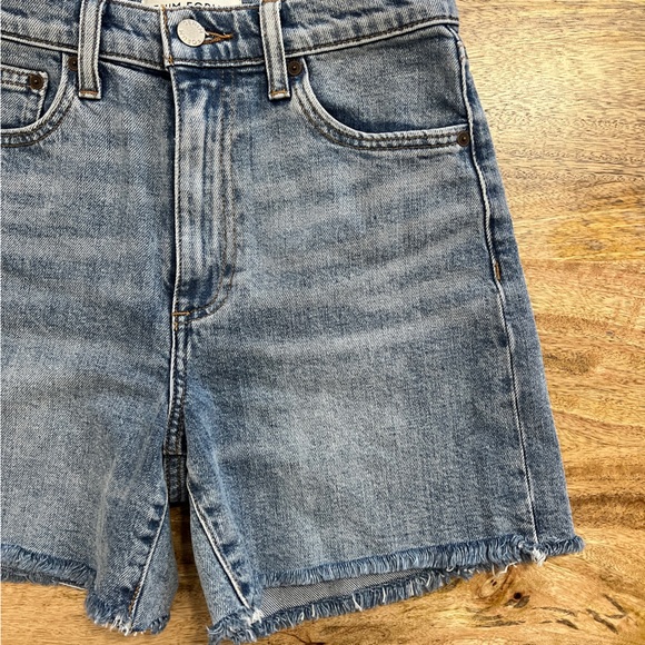 Aritzia Denim Thigh Shorts - Picture 4 of 5